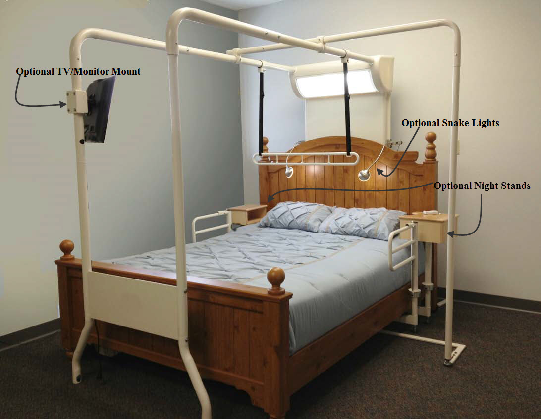 Friendly Beds Independent Living Modular Bed Rail System